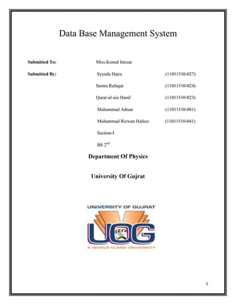 Bildergebnis für Database Management System for Frist Page