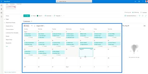 Image result for SharePoint List Calendar View Color Coding 2021