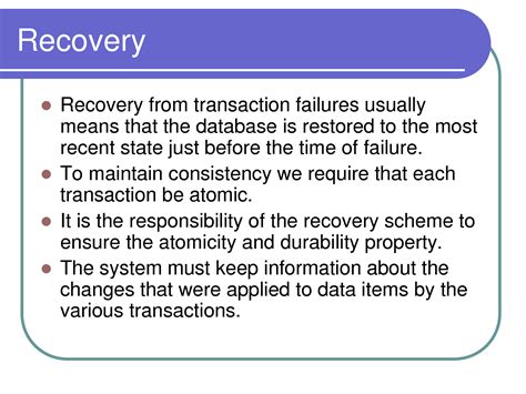 Process of Database Recovery に対する画像結果