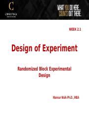 Image result for Experimental Design Randomized Block