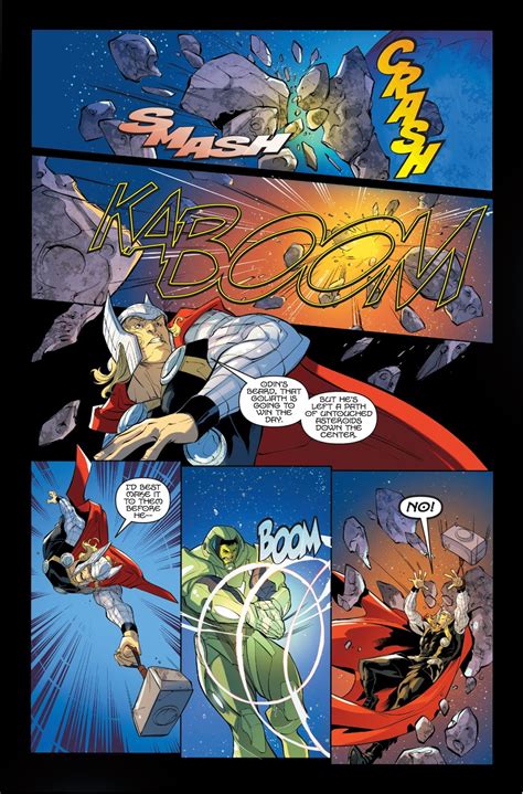 Image result for Thor vs Hulk Comic Book