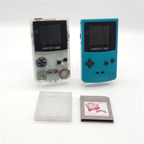 Gameboy Color Clear Blue എന്നതിനുള്ള ഇമേജ് ഫലം