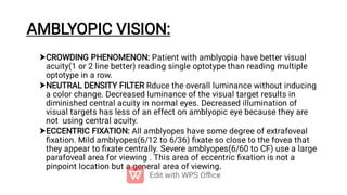 Toradh íomhá ar Severe Amblyopia
