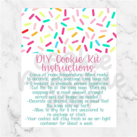 Printable Cookie Decorating Instructions に対する画像結果