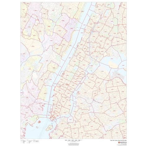 Image result for New York Post Code Map