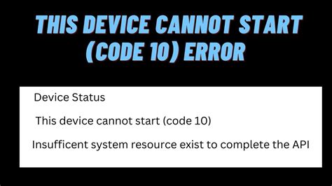 Toradh íomhá ar This Device Cannot Start Code 10 Fix Dell