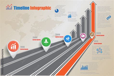Road Map Timeline Process Infographic Graph に対する画像結果