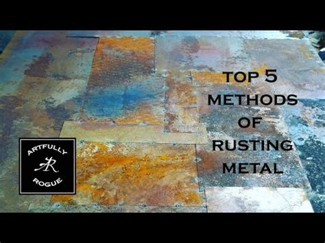 How to Make Metal Rust Quickly に対する画像結果