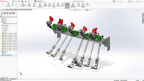 Toradh íomhá ar Solidworks Assembly