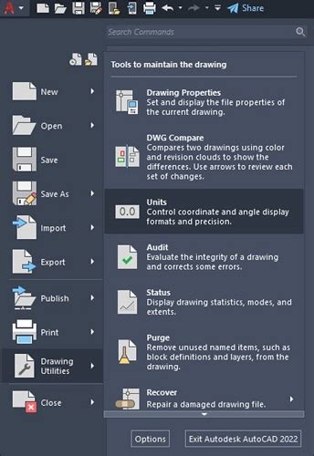 Afbeeldingsresultaten voor Set Drawing Units AutoCAD