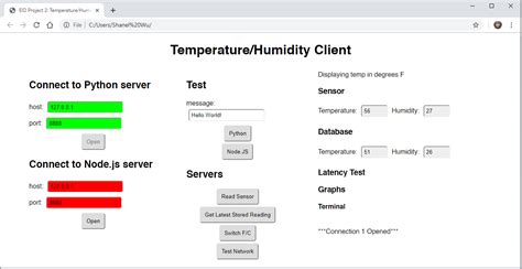 WebSocket Python に対する画像結果