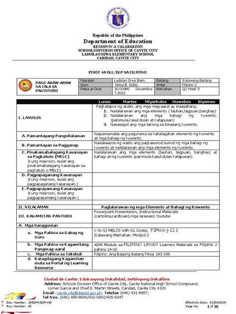 Sample Lesson Plan 4A S Format에 대한 이미지 결과