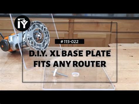 Toradh íomhá ar Router Plate Installation