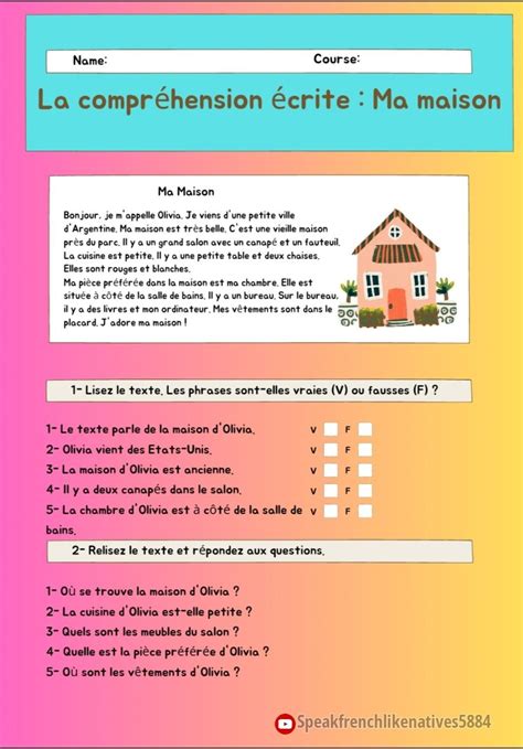 Image result for Small French Comprehension