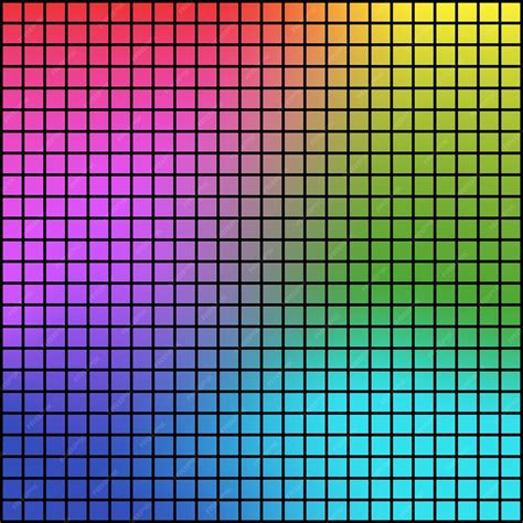 Colored Grid Pattern に対する画像結果