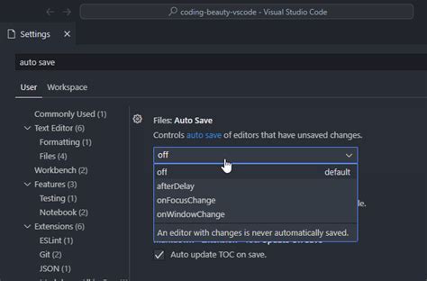 Image result for Auto Save in vs Code
