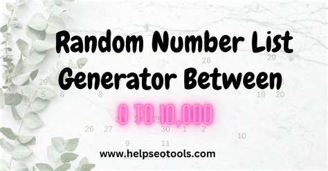 Error Number Generator に対する画像結果