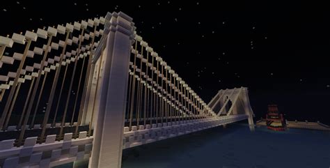 תוצאת תמונה עבור Minecraft Brooklyn Bridge