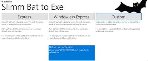 Image result for Bat to exe Compiler Program