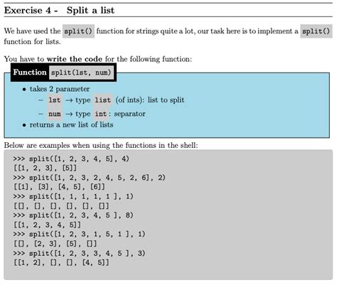 Image result for Split List of Task