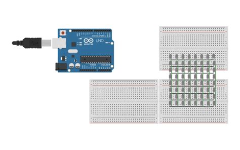 Image result for LED Matrix Tinkercad