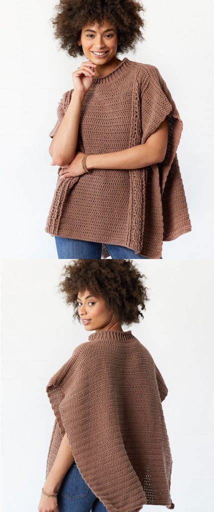 Toradh íomhá ar Crochet Poncho Patterns Free