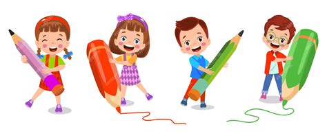 Toradh íomhá ar Girl Learning Vector