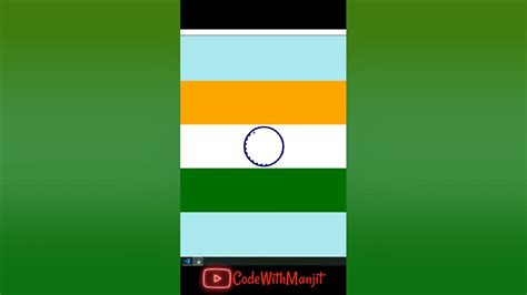Image result for How to Draw Flowing Indian Flag Using Python Turtle