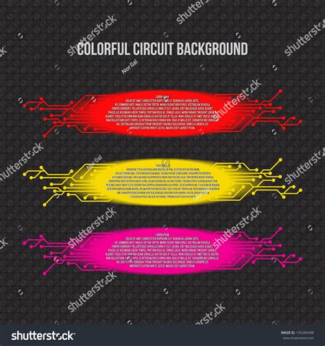 Toradh íomhá ar Circuit Background Vector Design