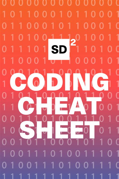Cheat Sheet of Symbols for Coding に対する画像結果