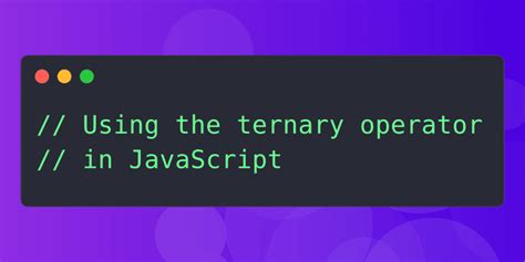 Image result for JavaScript Ternary Operator Multiple Commands