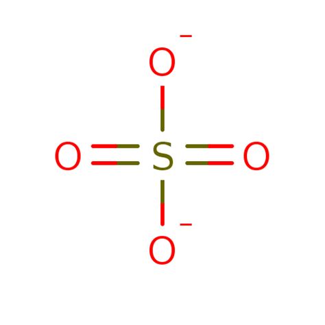 Image result for Lewis Structure of So4 2-