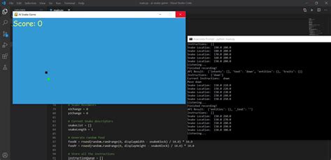 Toradh íomhá ar Ai Snake Game Python