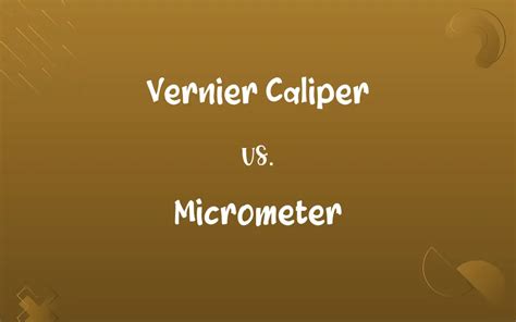 Micrometer vs Caliper に対する画像結果