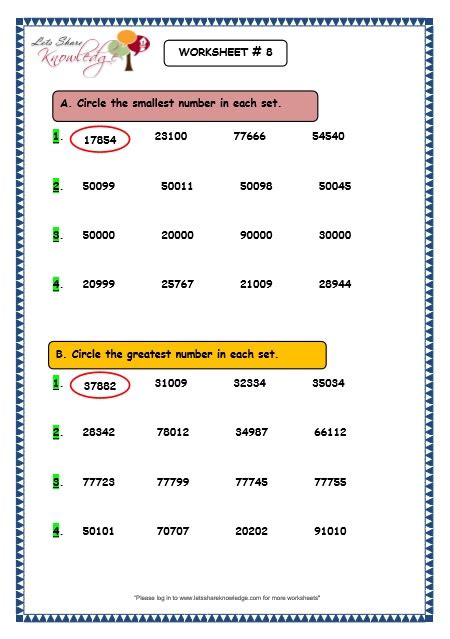 Image result for 5 Digit Numbers M Worksheet
