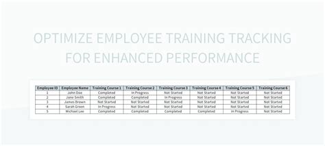 Image result for Multiple Employee Training Tracking Template Excel