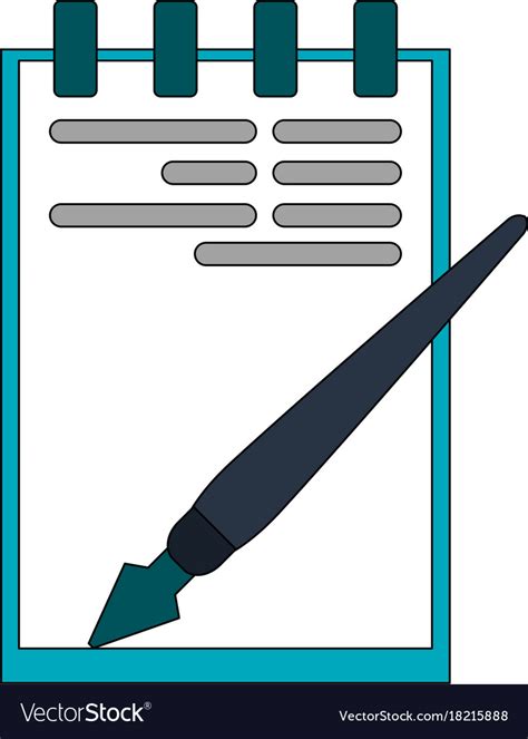 Image result for Notepad with Pen Ion Vector