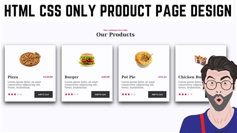 Image result for Product Display HTML