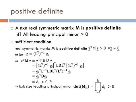 Image result for How to Identify Positive Definite Matrix