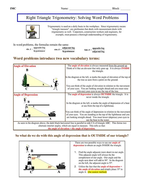 Image result for Right Triangle Word Problem Examples