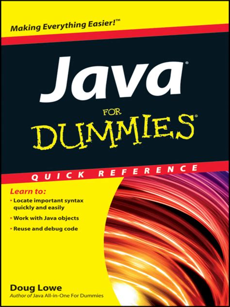 Image result for Java For Dummies