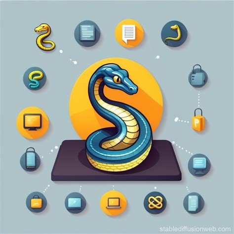 Image result for Laptop Python Cartoon
