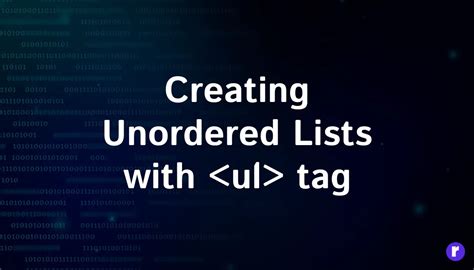 Résultat d’images pour UL Tag in HTML Full Form
