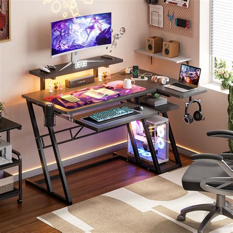 Image result for Small Gaming Computer Desk