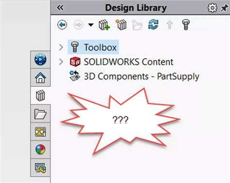 Image result for How to Get Design Library in SolidWorks