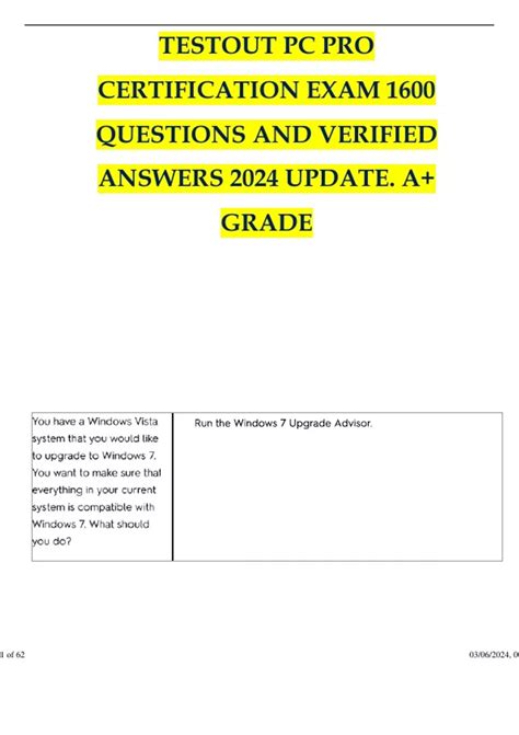 Image result for Test Out PC Pro Certification Cheat Sheet