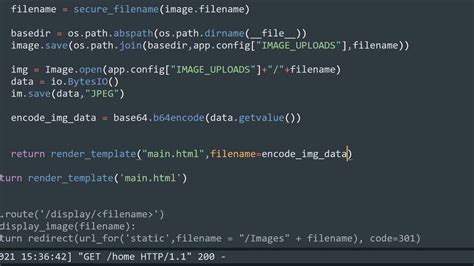Toradh íomhá ar Python Flask HTML
