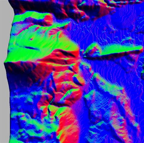 Normal Map OpenGL に対する画像結果