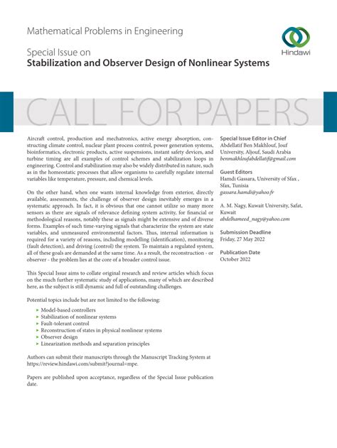 Image result for Mathematical Problems in Engineering