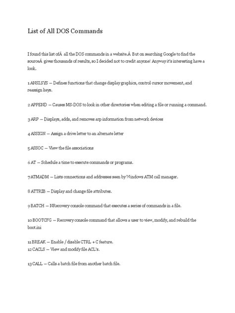 Toradh íomhá ar Type DOS Command